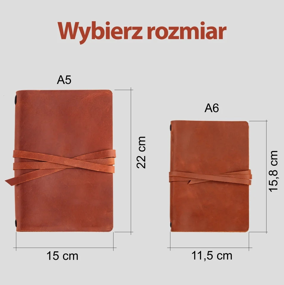 Notatnik dla podróżników - najlepszy prezent dla mężczyzn i kobiet