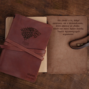 Notatnik z domami z Gry o Tron - najlepszy prezent dla mężczyzn i kobiet