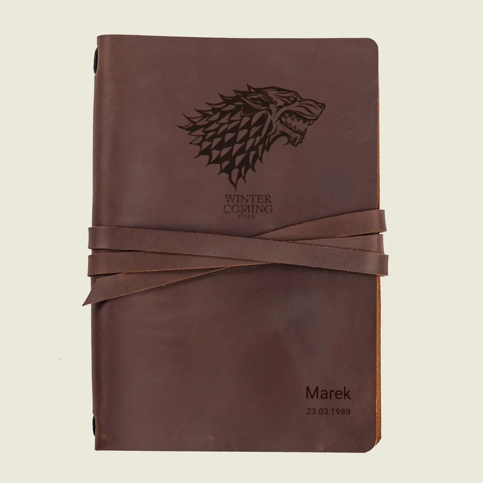 Notatnik z domami z Gry o Tron - najlepszy prezent dla mężczyzn i kobiet