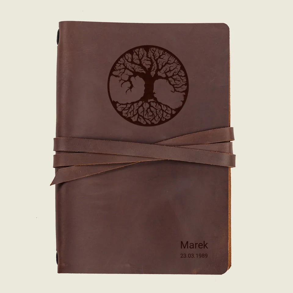 Notatnik dla podróżników (Drzewo życia) - najlepszy prezent dla mężczyzn i kobiet