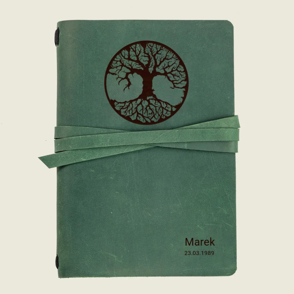 Notatnik dla podróżników (Drzewo życia) - najlepszy prezent dla mężczyzn i kobiet