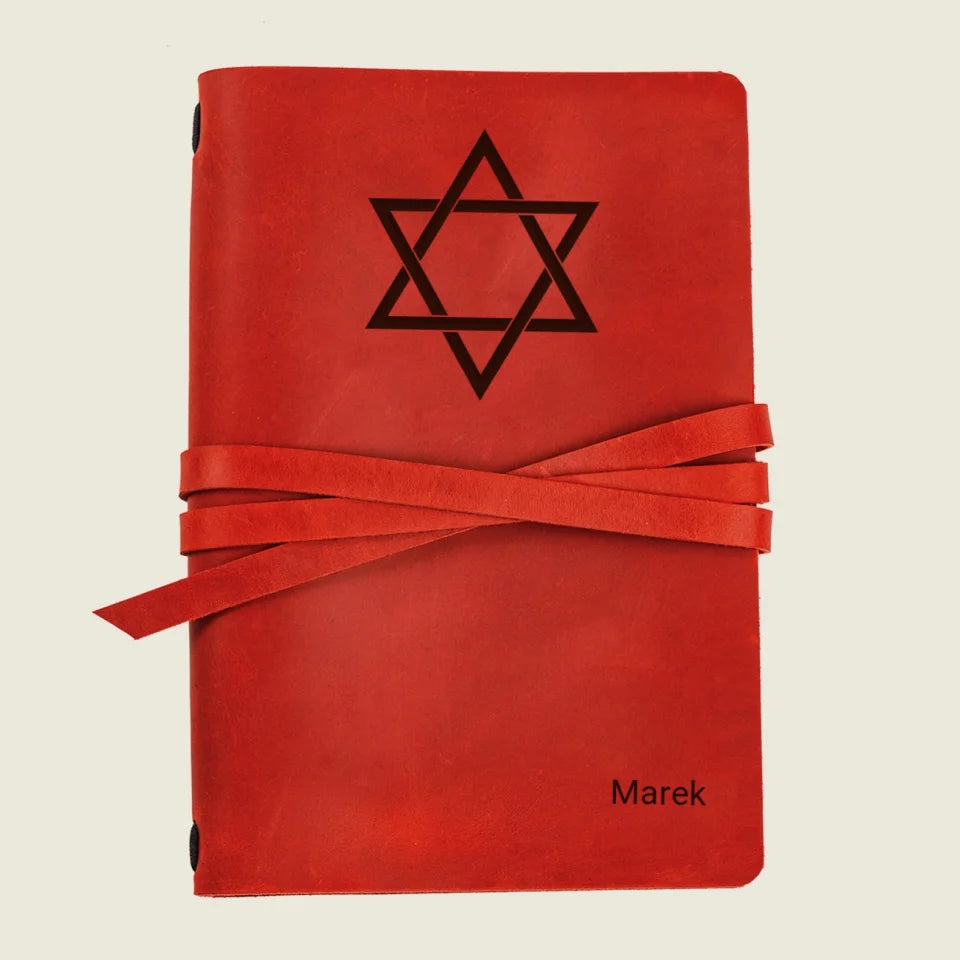 Notatnik (gwiazda Dawida) - najlepszy prezent dla wierzących