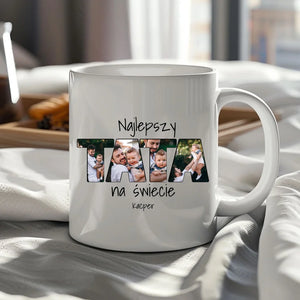 Tata (4 zdjęć) - Kubek, prezent dla taty