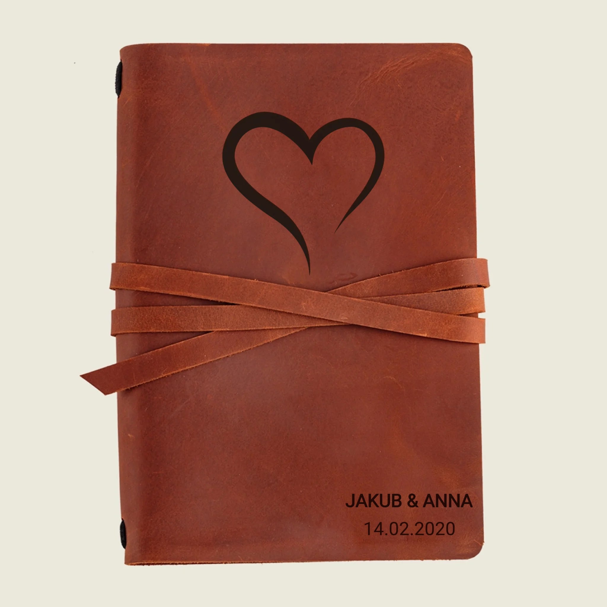 Notatnik (Serce) - najlepszy prezent dla pary