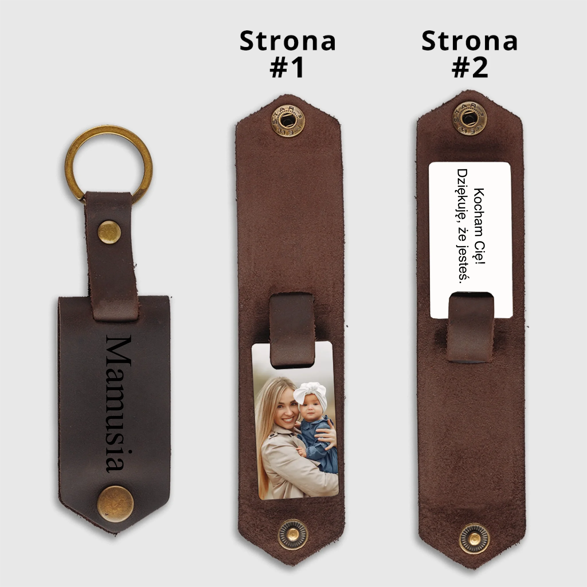 KEYCHAINS-2S-BROWN