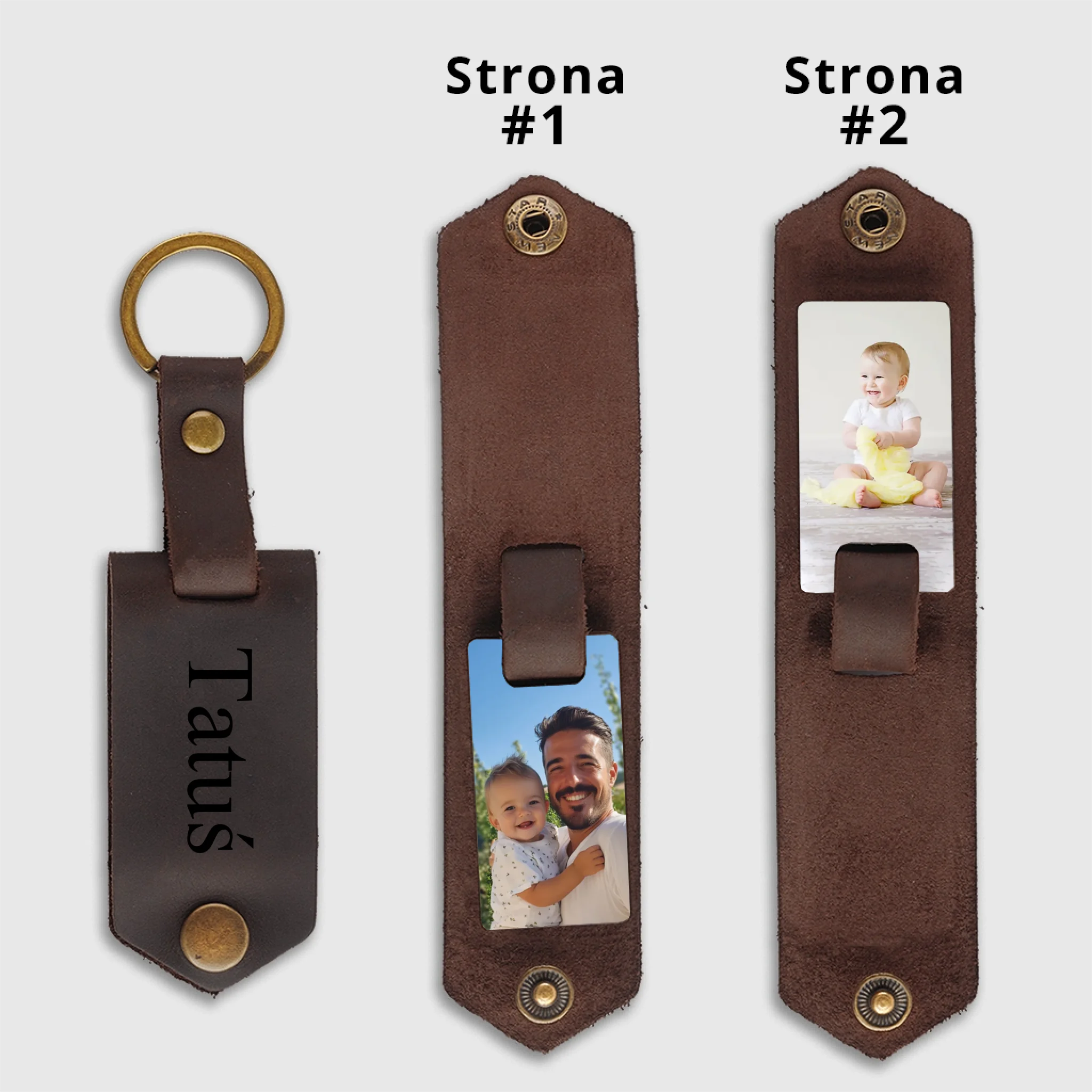 KEYCHAINS-2S-BROWN