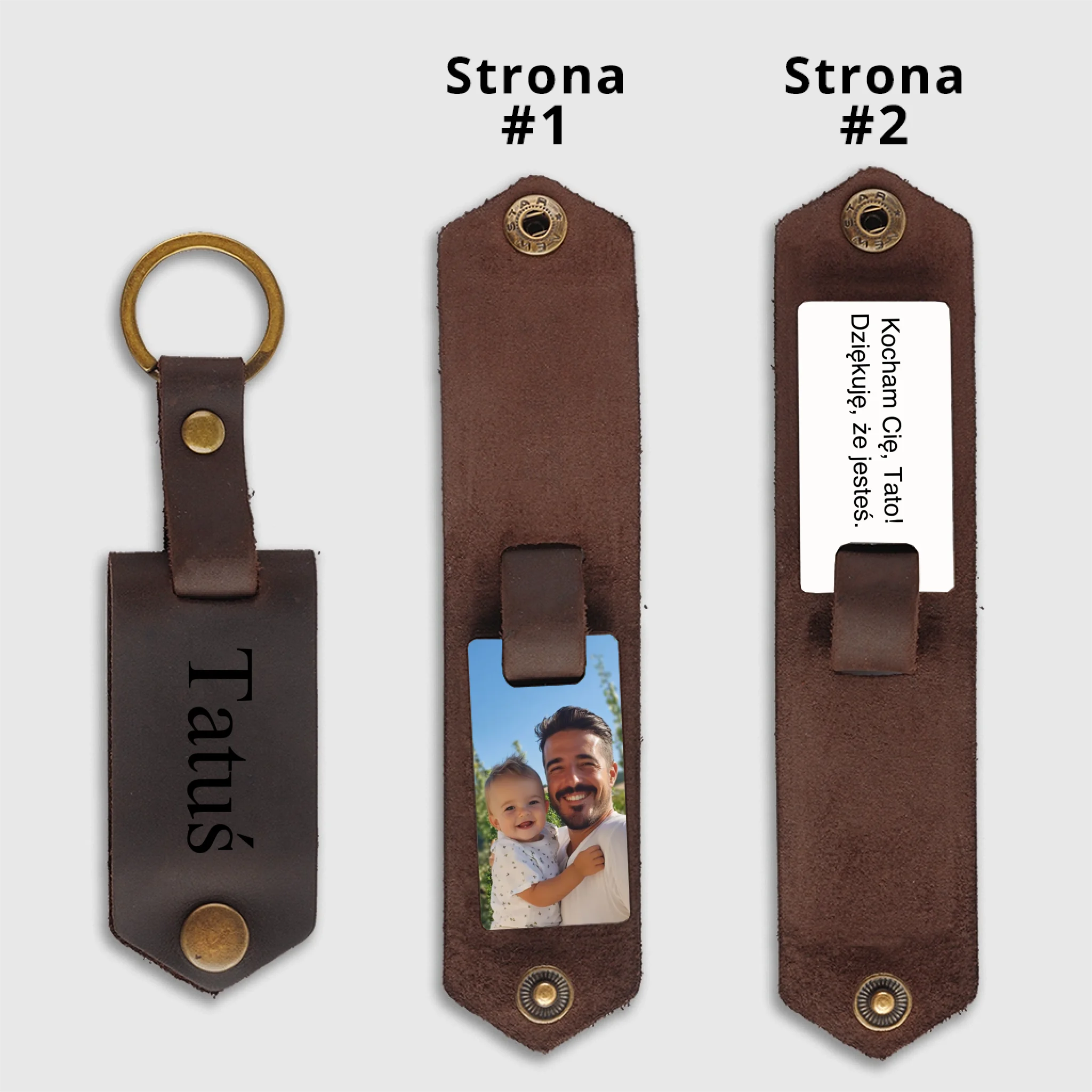 KEYCHAINS-2S-BROWN