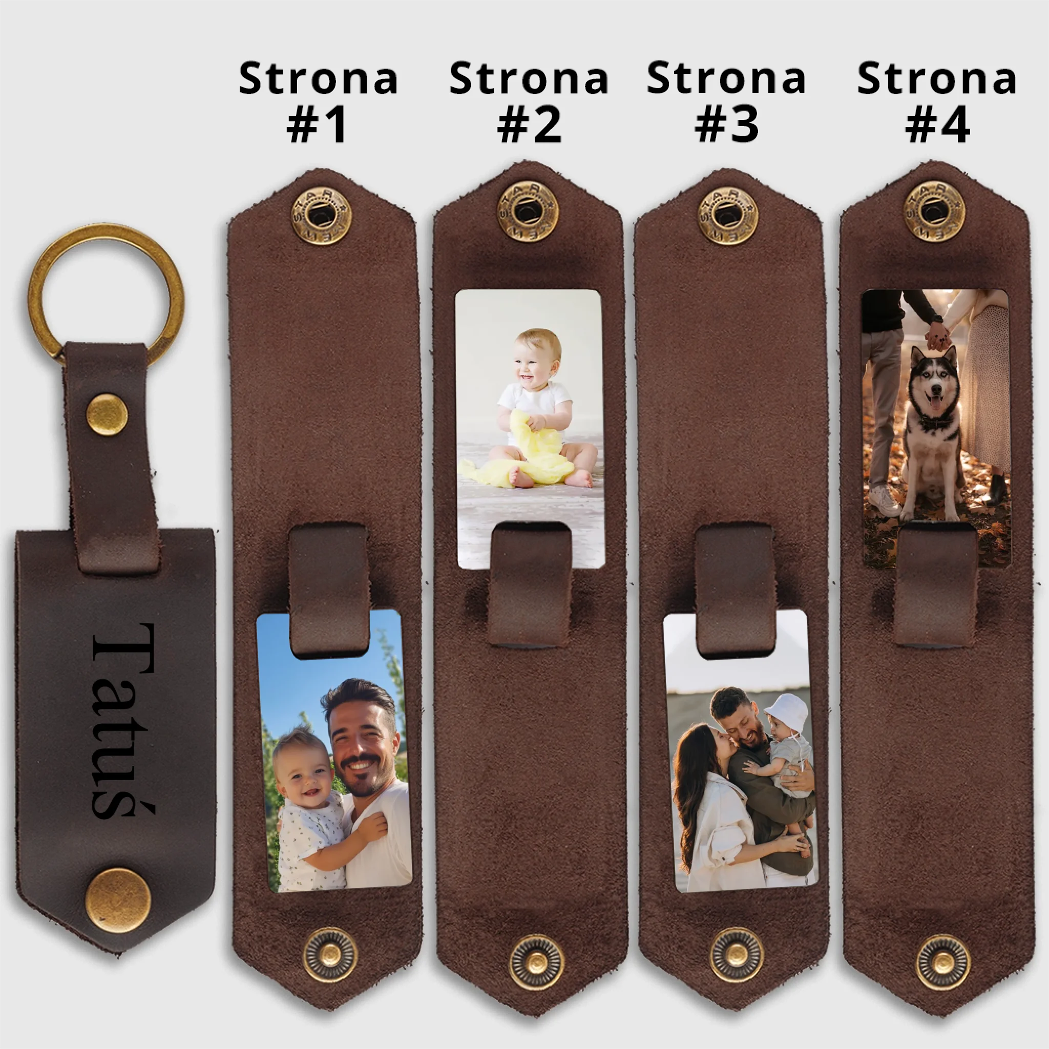 KEYCHAINS-2S-BROWN
