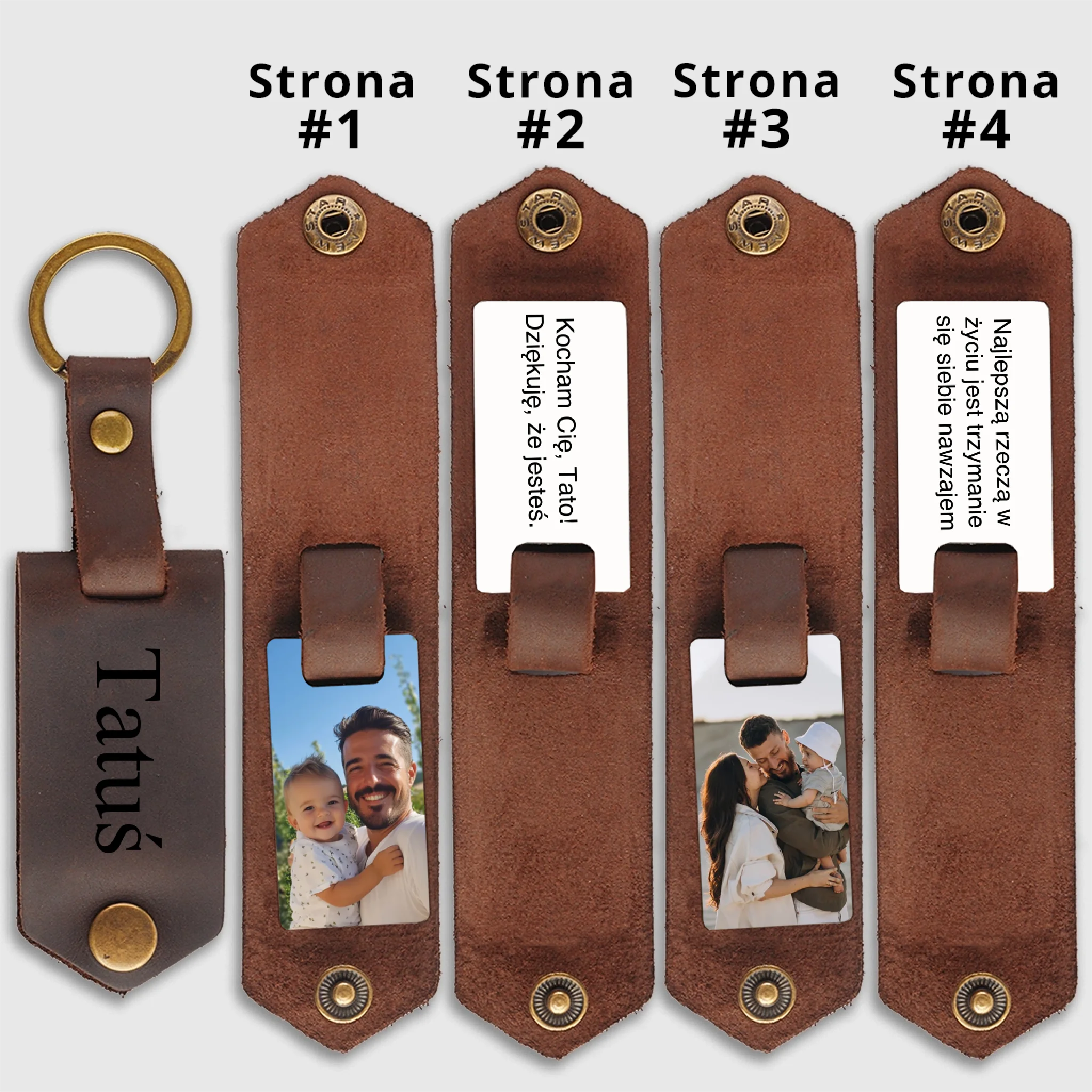 KEYCHAINS-2S-BROWN