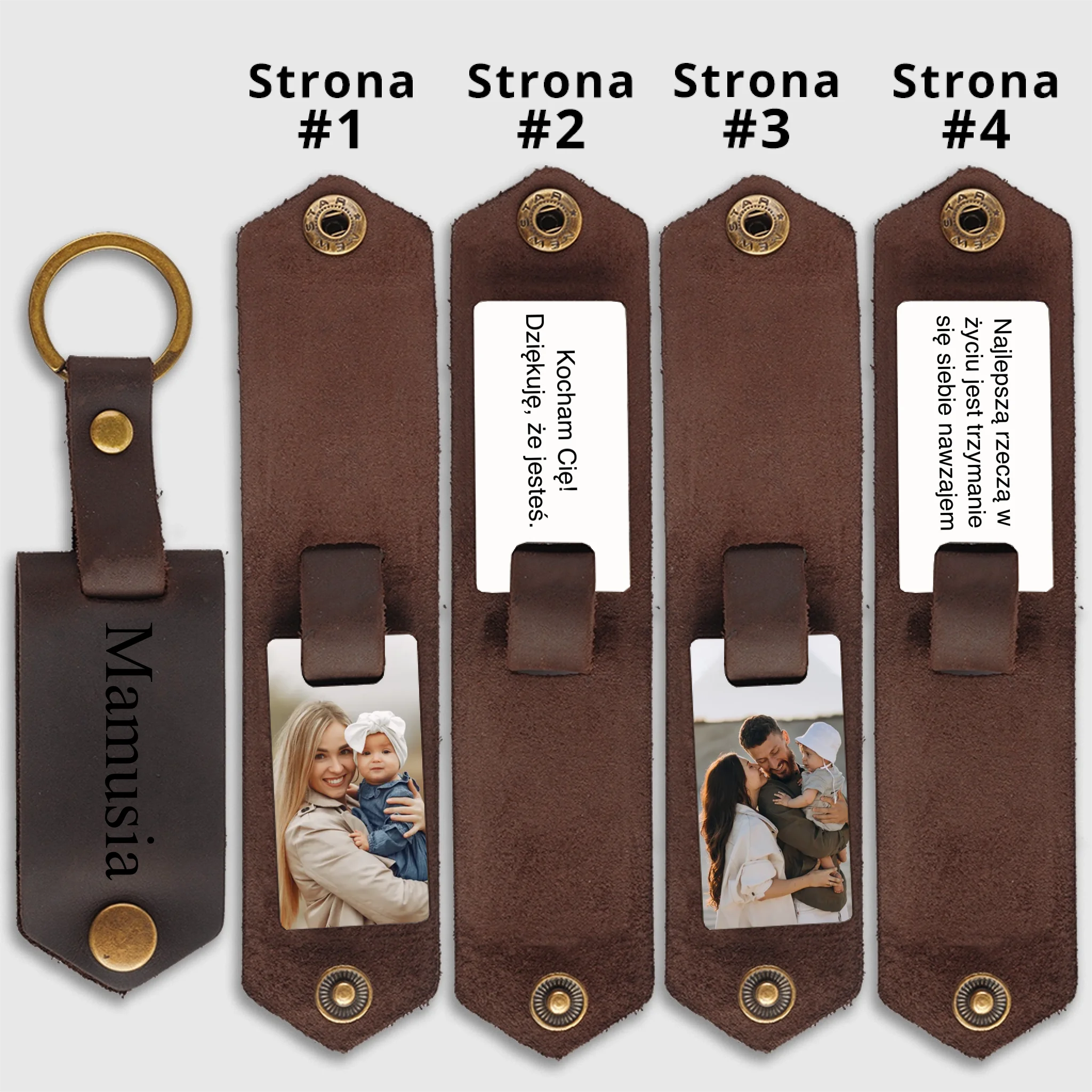 KEYCHAINS-2S-BROWN