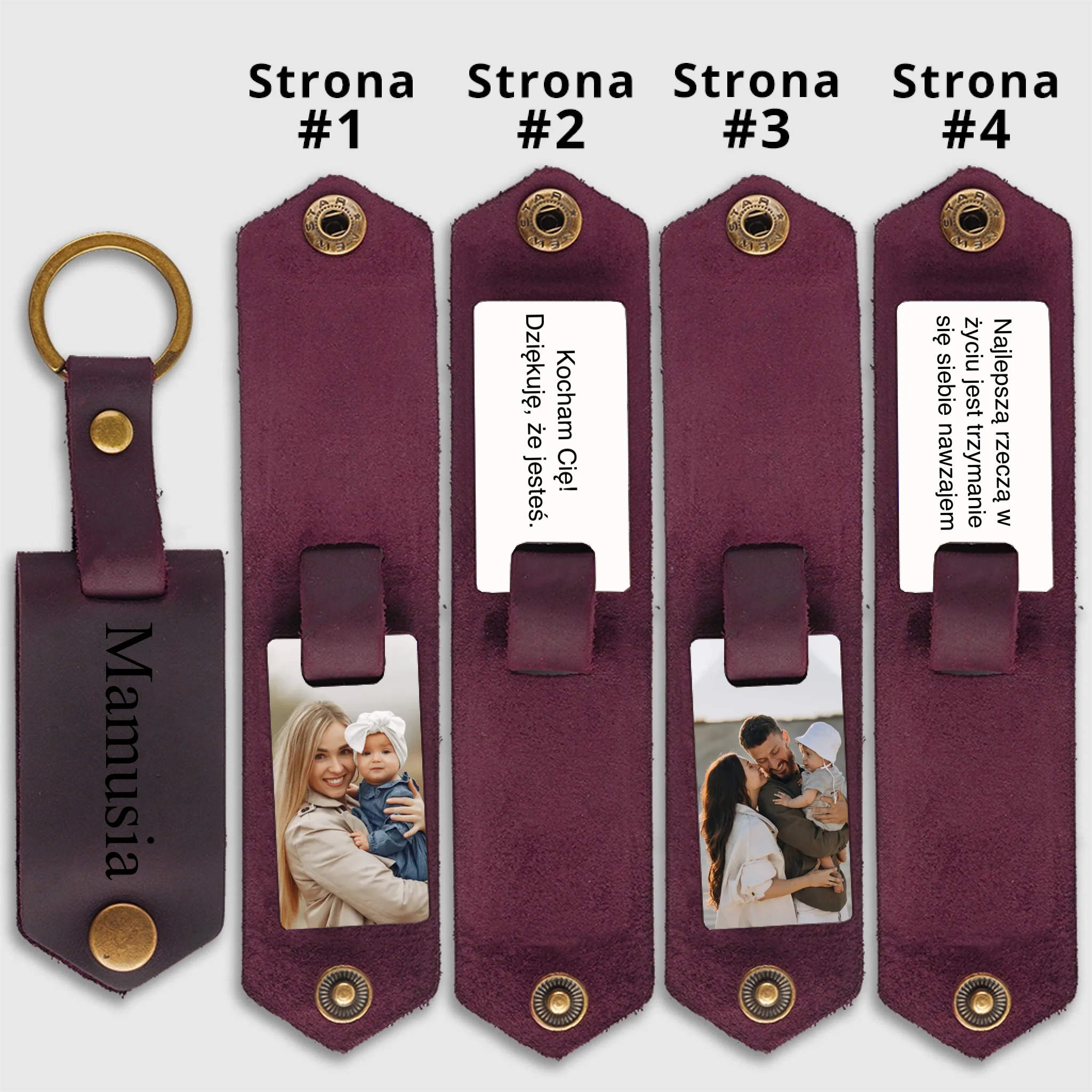 KEYCHAINS-2S-BROWN