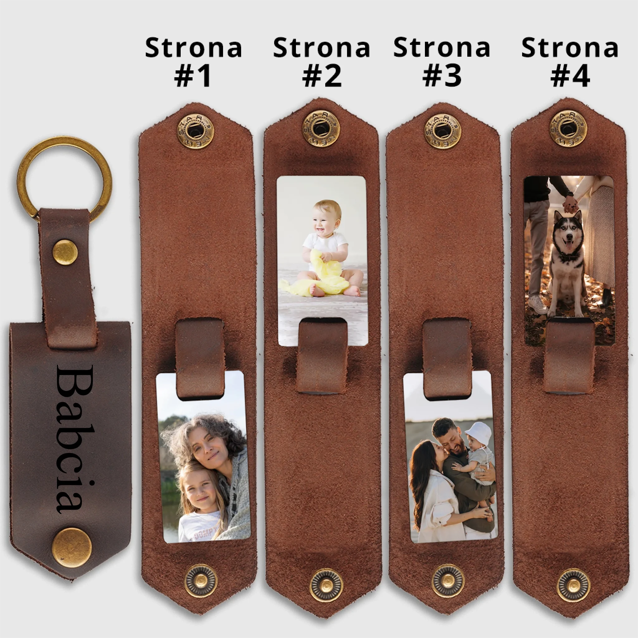 KEYCHAINS-2S-BROWN