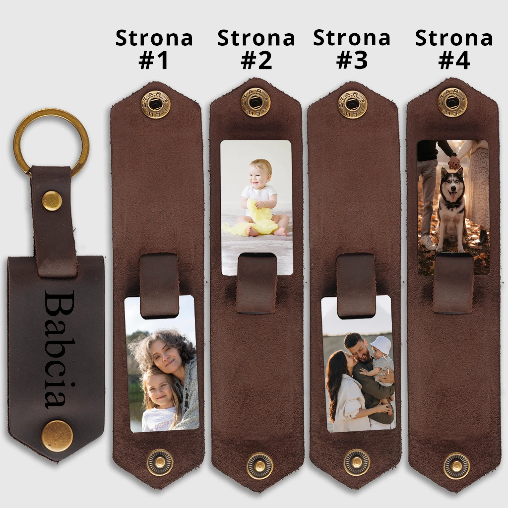 KEYCHAINS-2S-BROWN