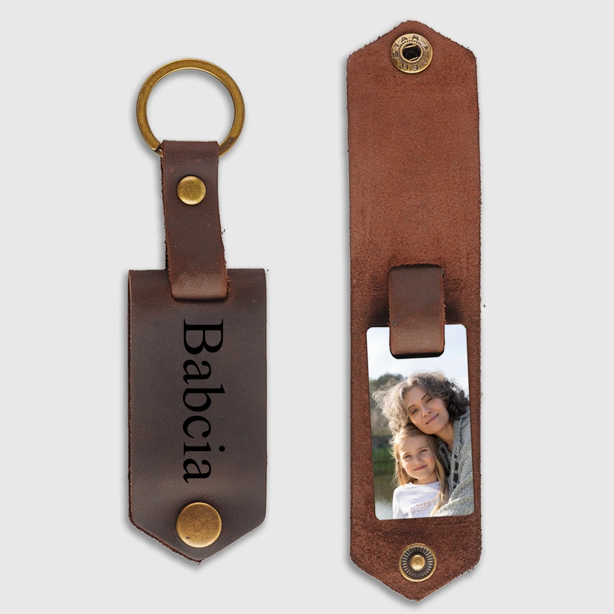 KEYCHAINS-2S-BROWN