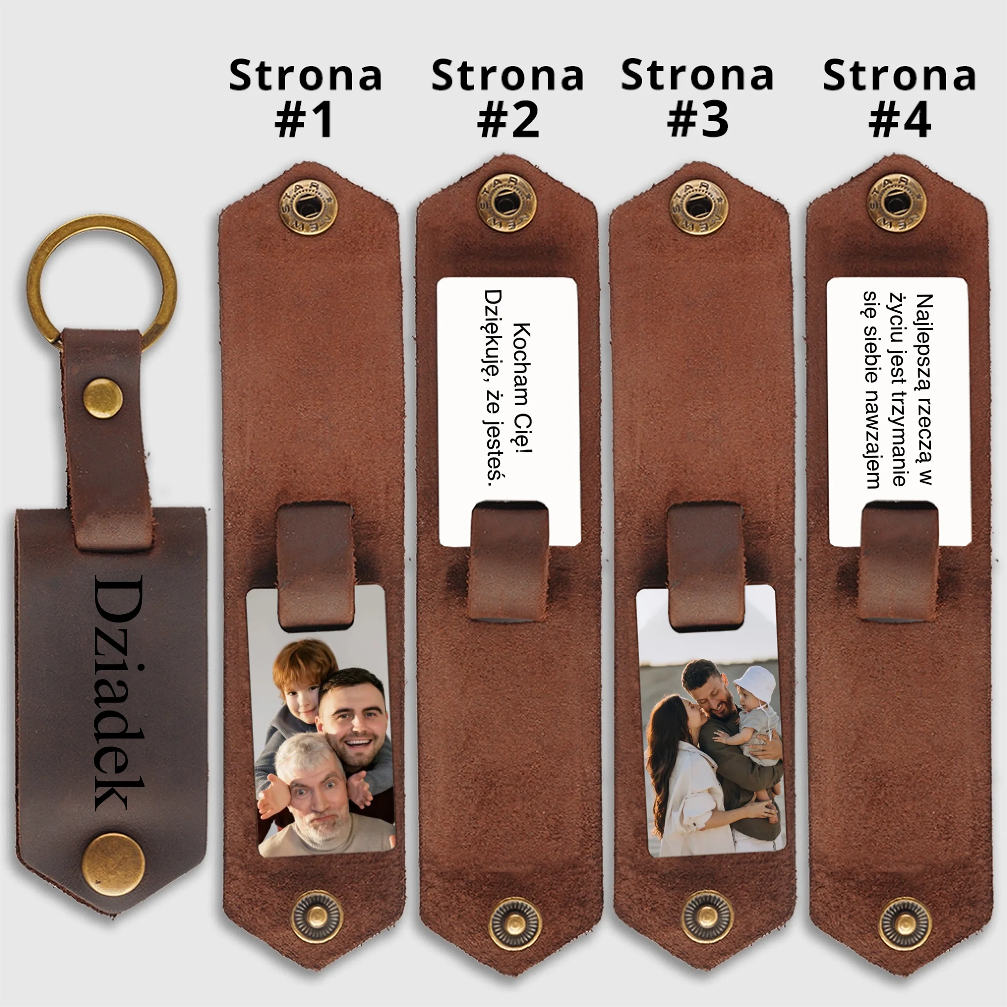 KEYCHAINS-2S-BROWN