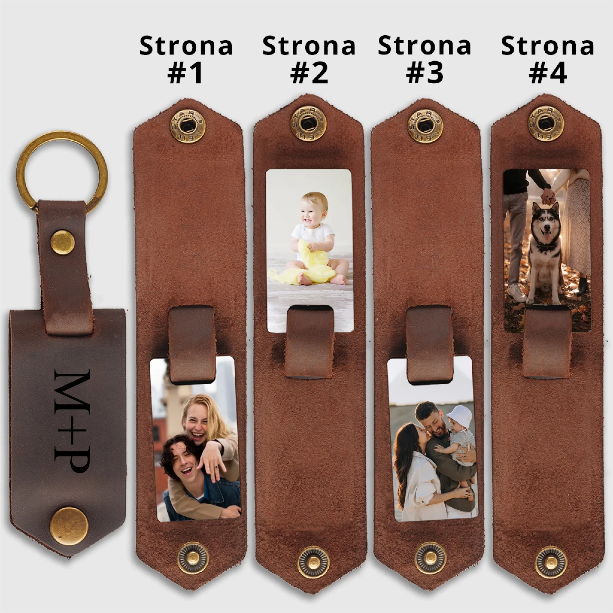 KEYCHAINS-2S-BROWN