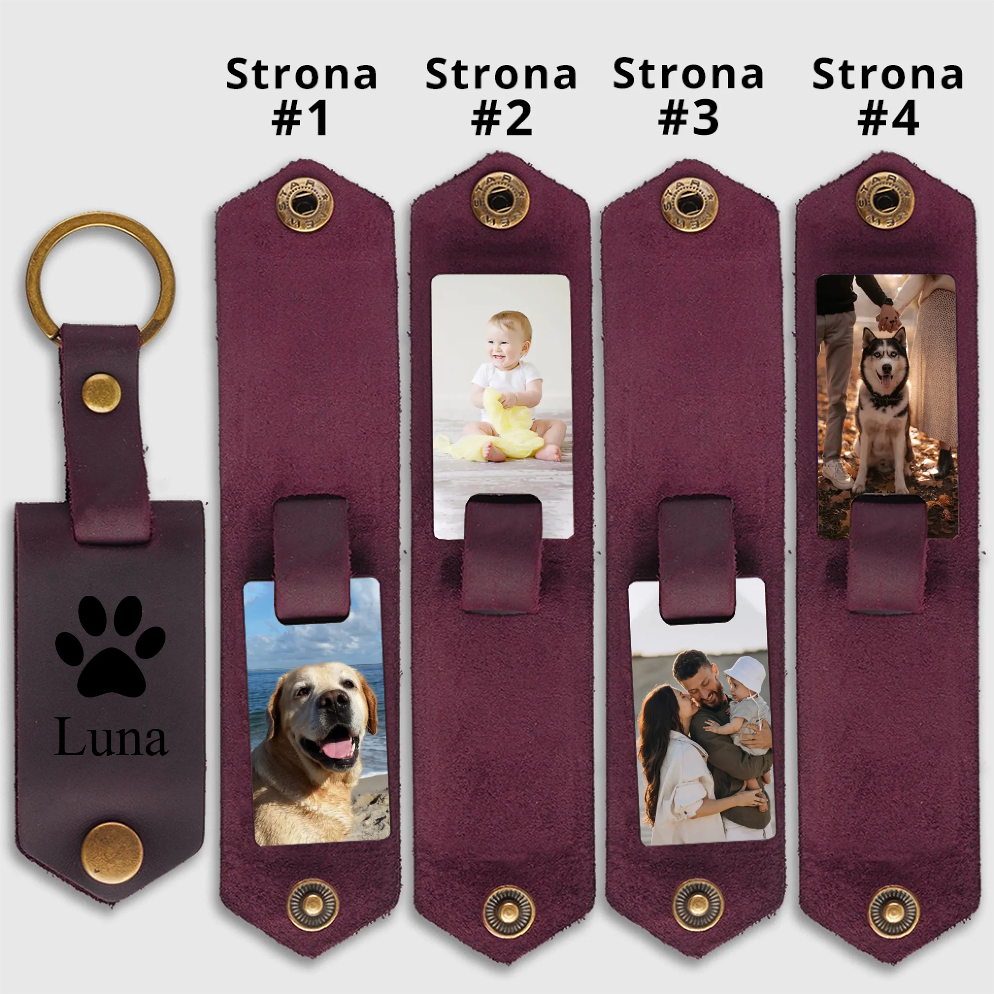 KEYCHAINS-2S-BROWN
