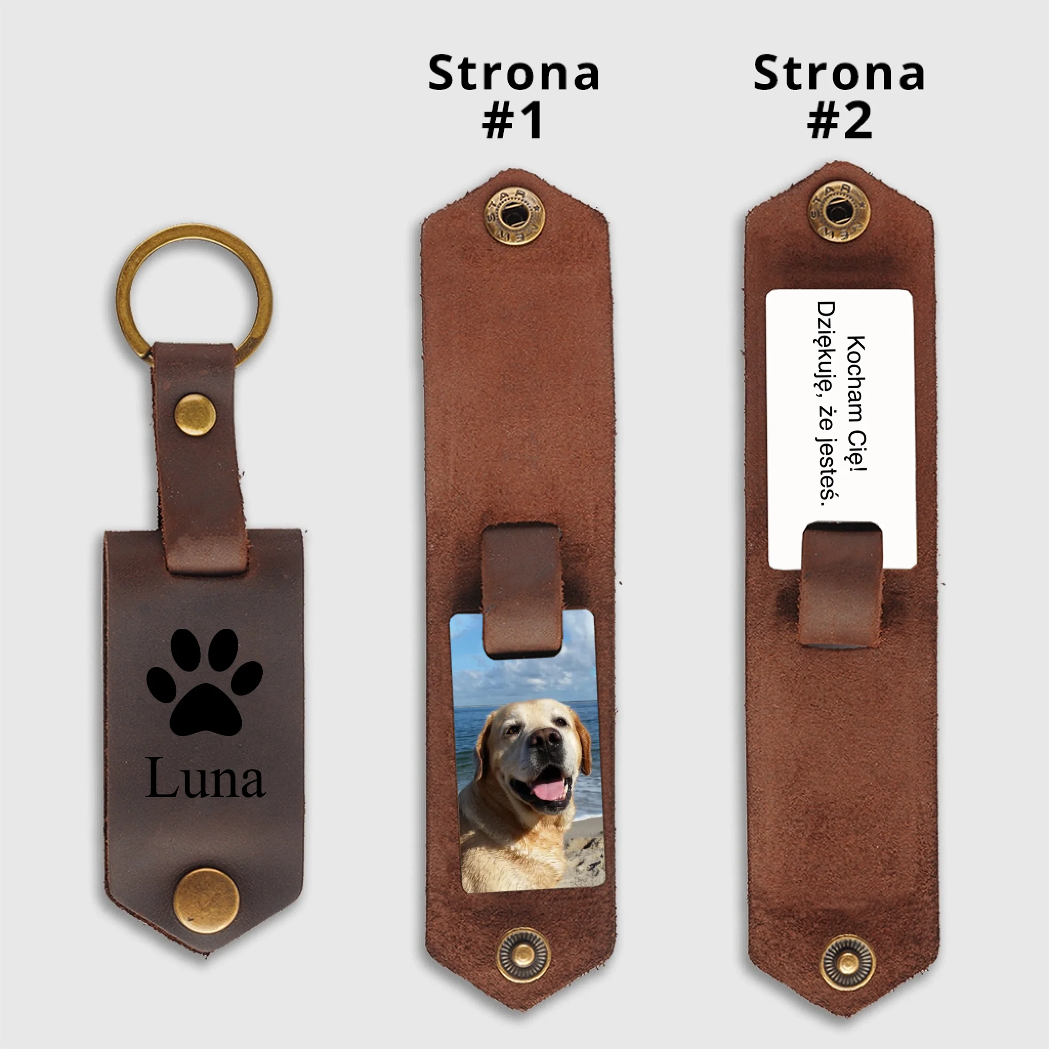 KEYCHAINS-2S-BROWN