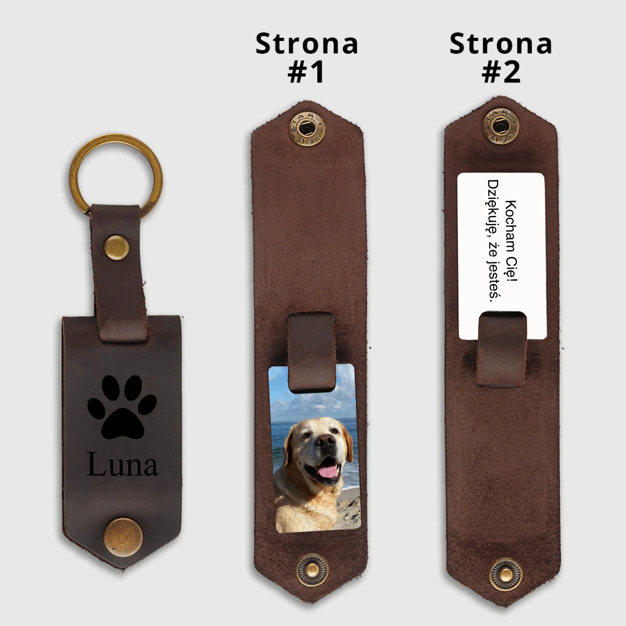 KEYCHAINS-2S-BROWN