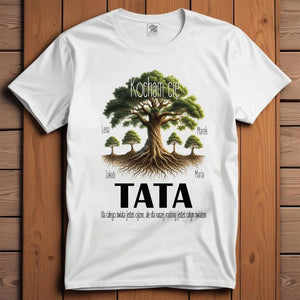 Tata Kocham cię - Koszulka, prezent dla taty