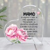 Mamo #2 - Akrylowe serce, prezent dla mamy