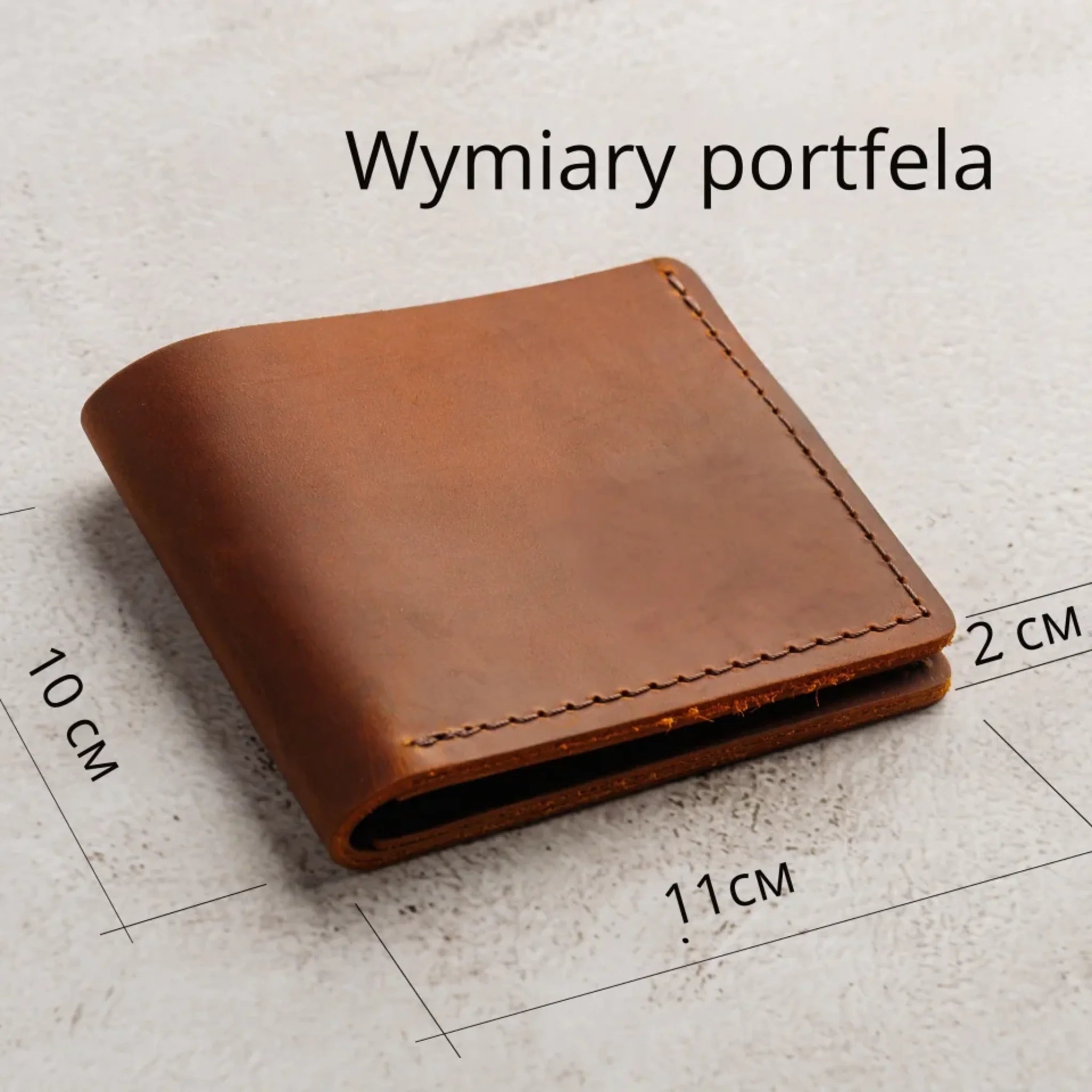 Wymiary portfela