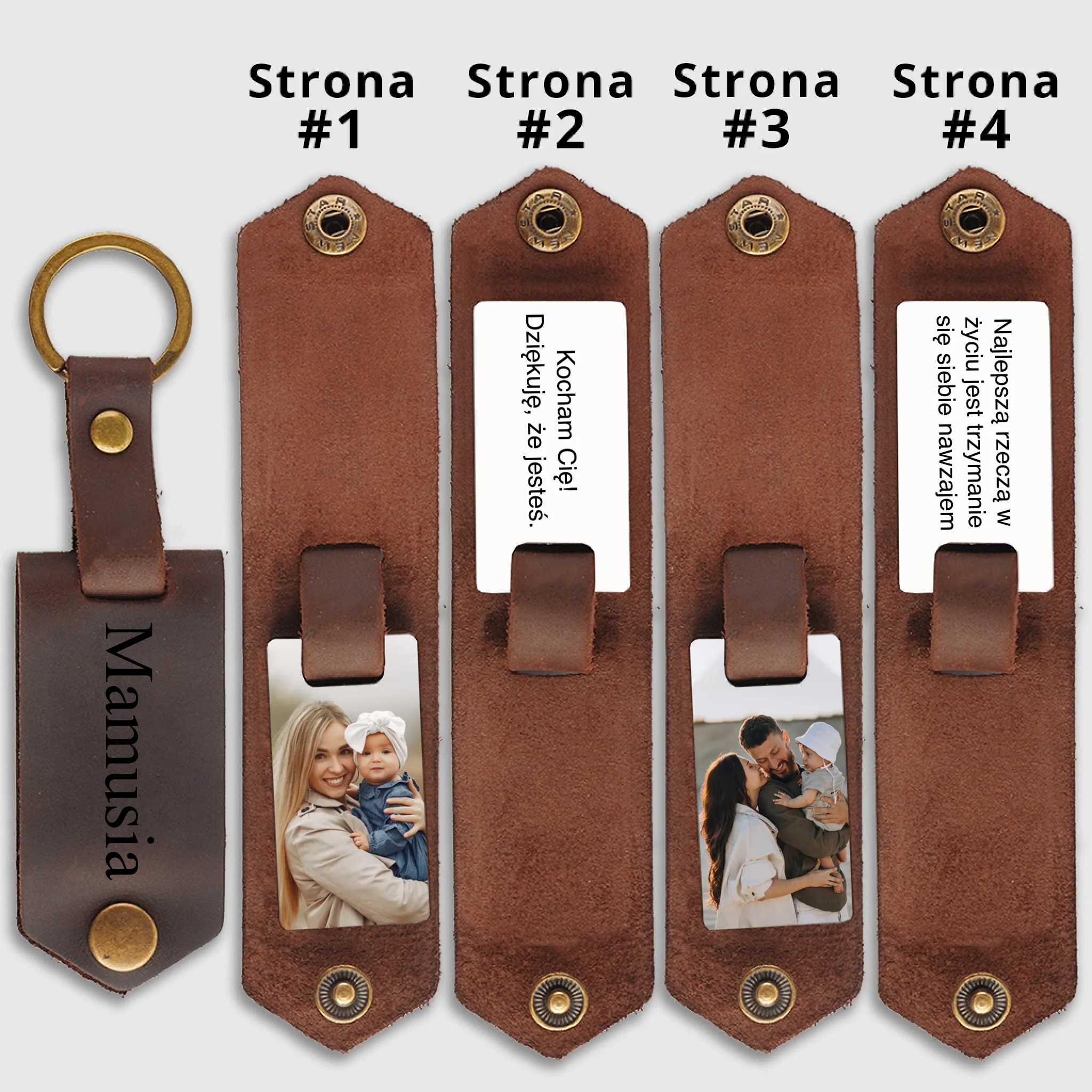 KEYCHAINS-2S-BROWN