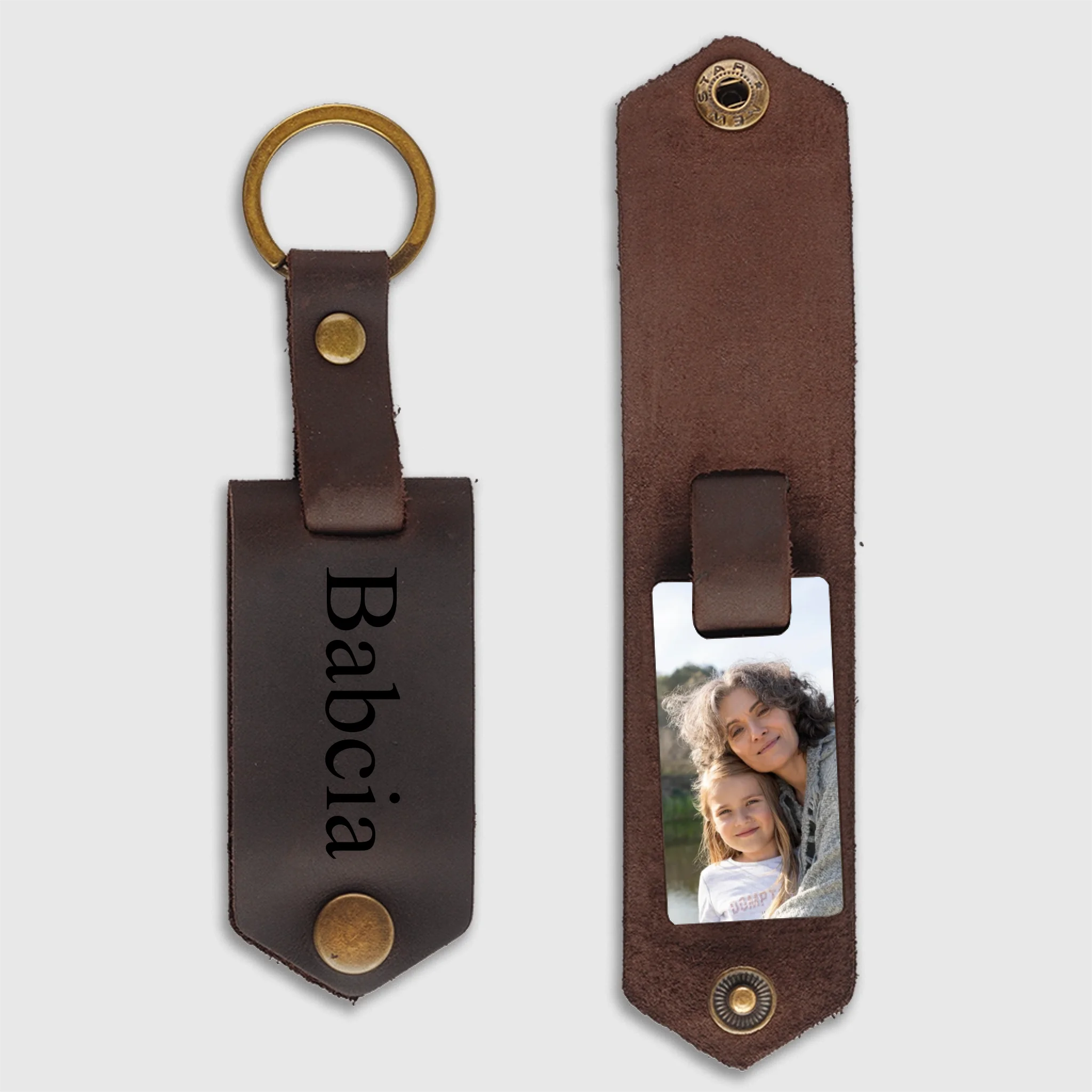 KEYCHAINS-2S-BROWN