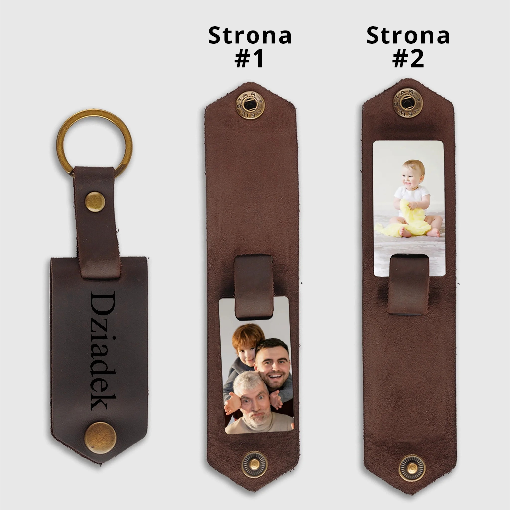 KEYCHAINS-2S-BROWN