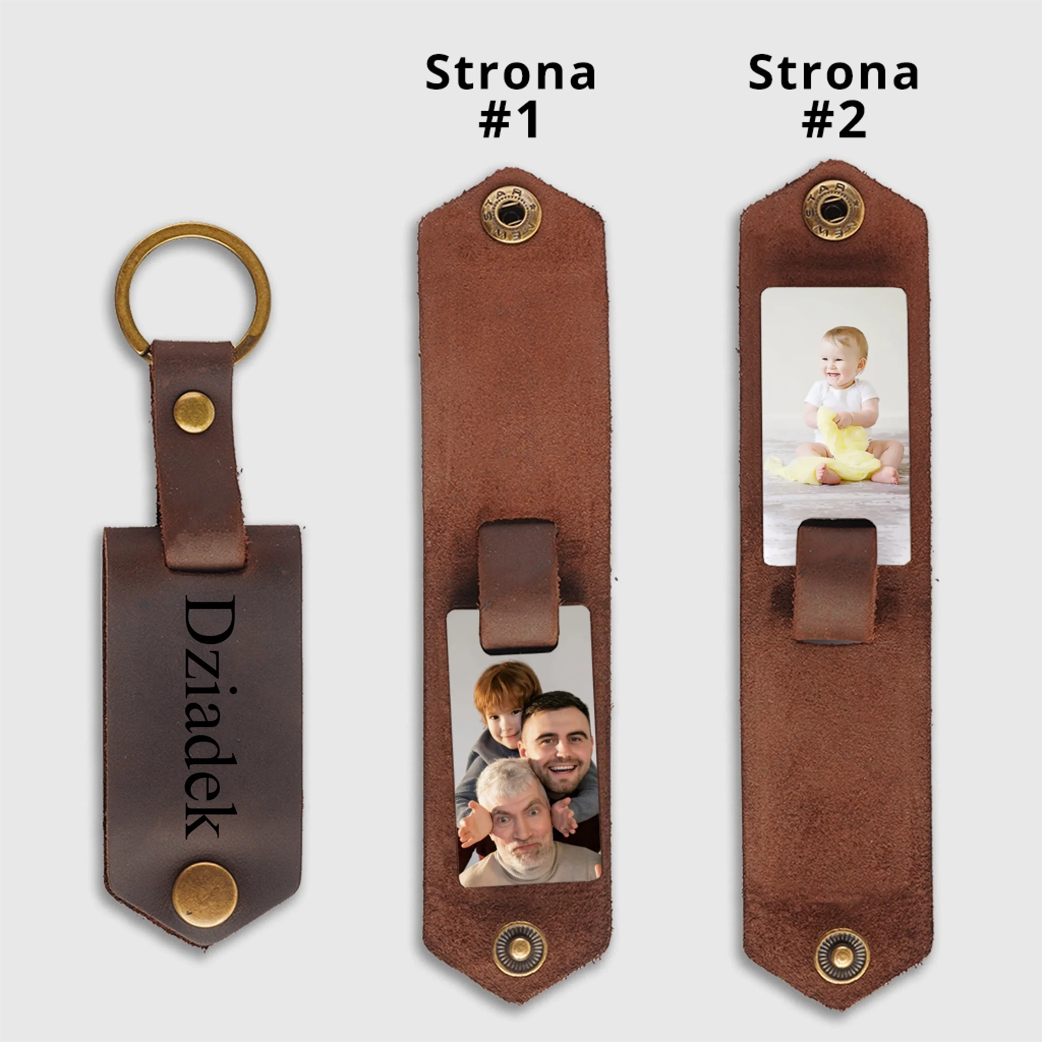 KEYCHAINS-2S-BROWN