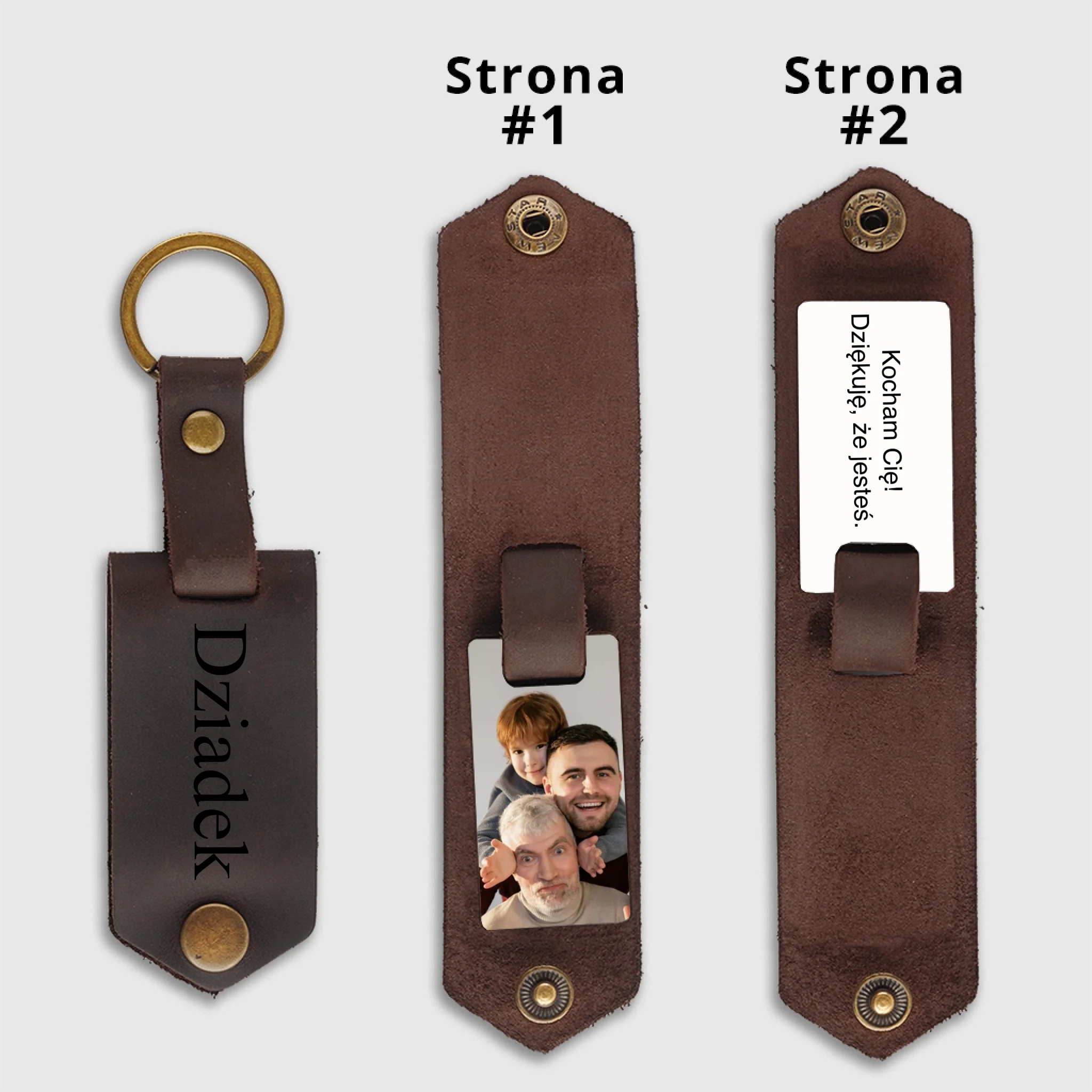 KEYCHAINS-2S-BROWN