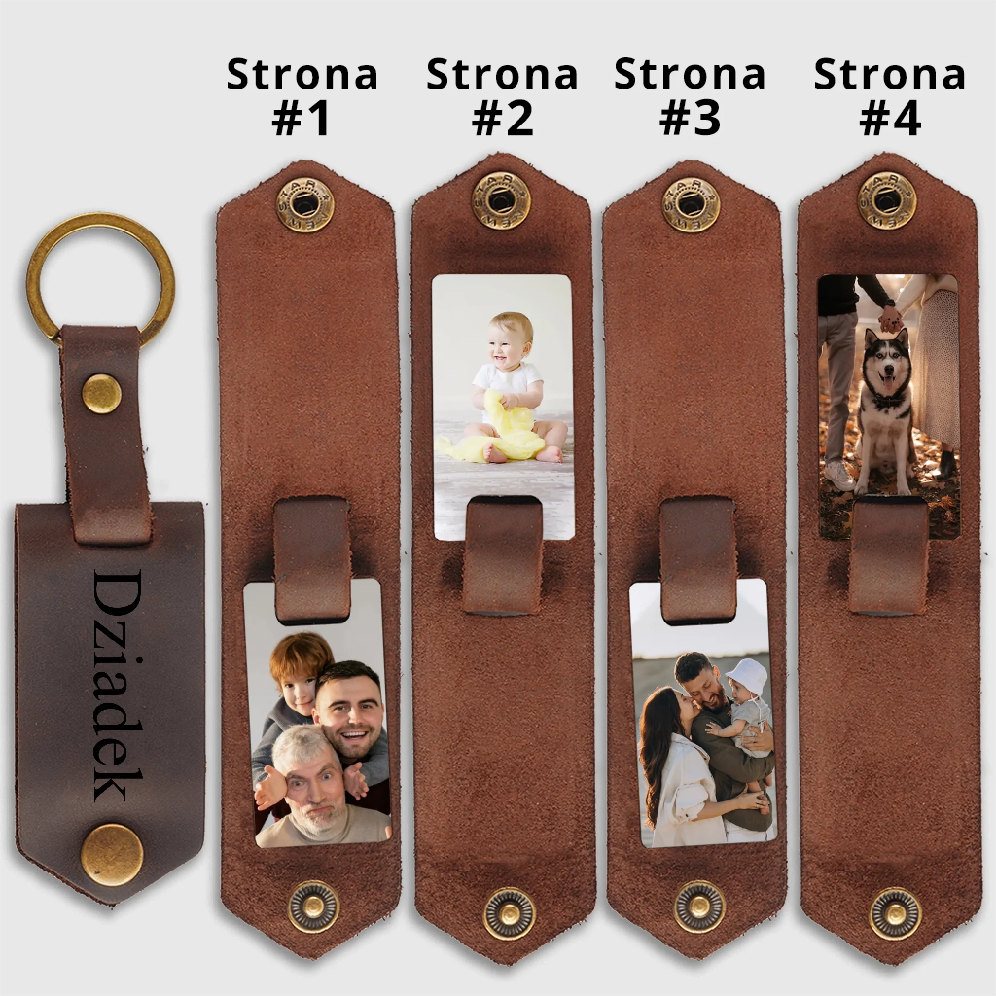 KEYCHAINS-2S-BROWN