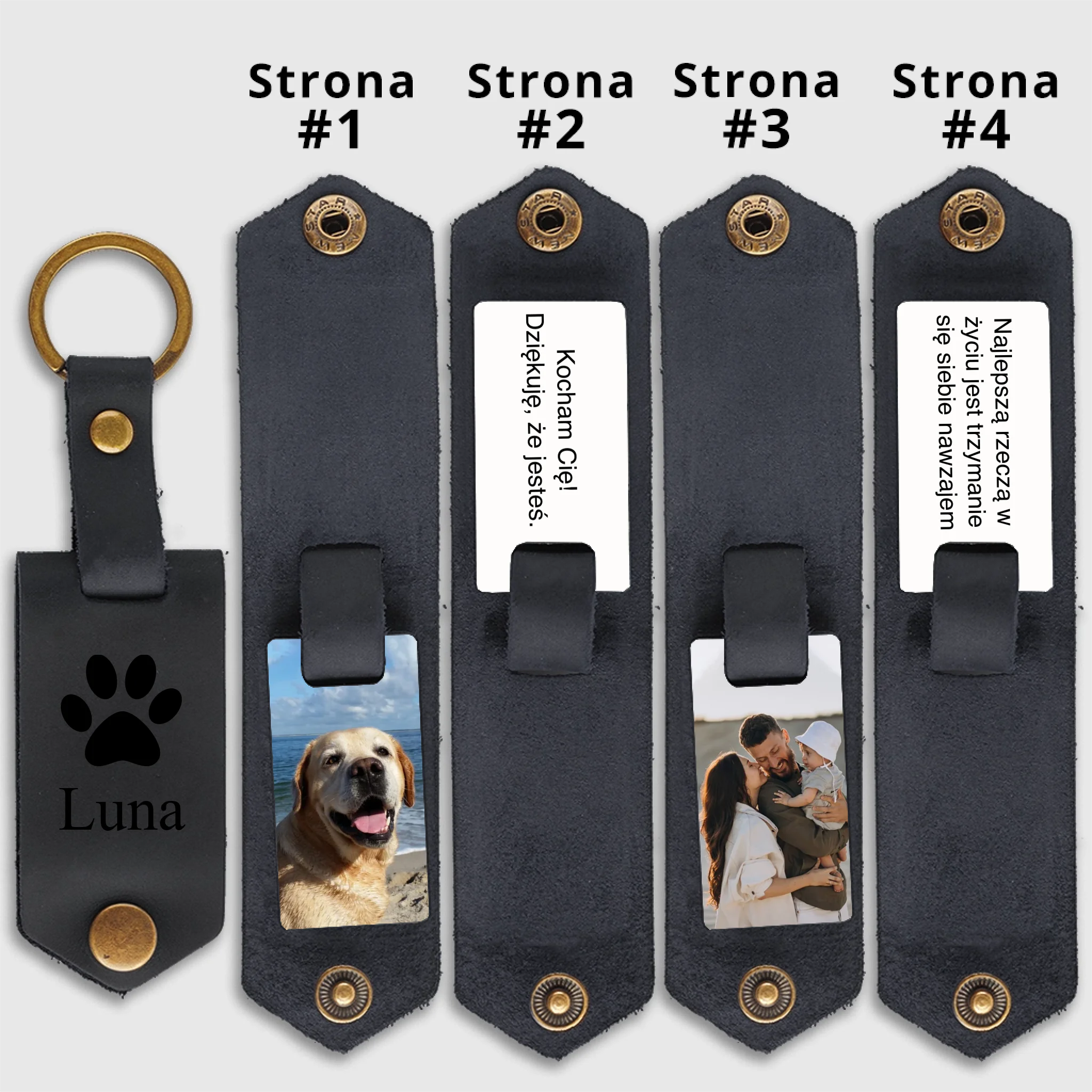 KEYCHAINS-2S-BROWN