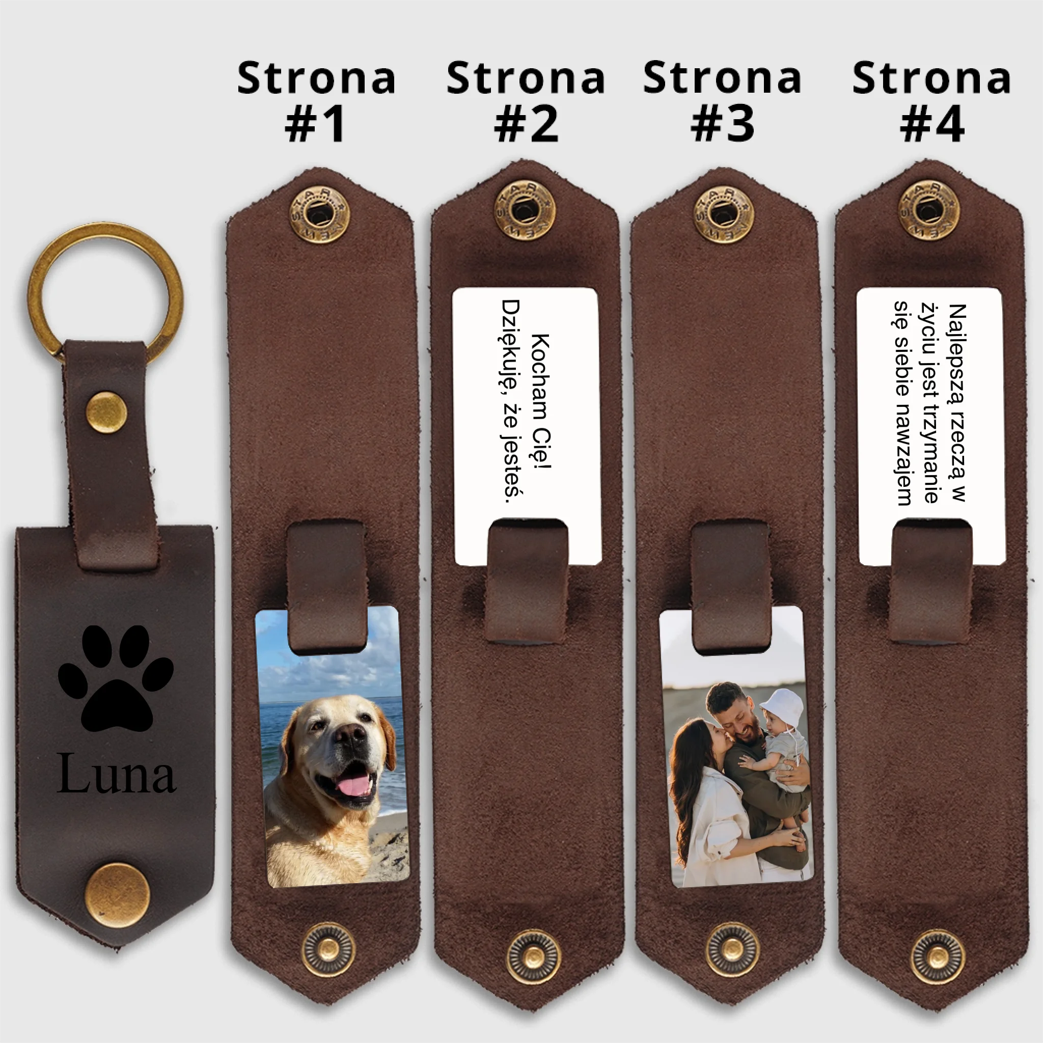 KEYCHAINS-2S-BROWN