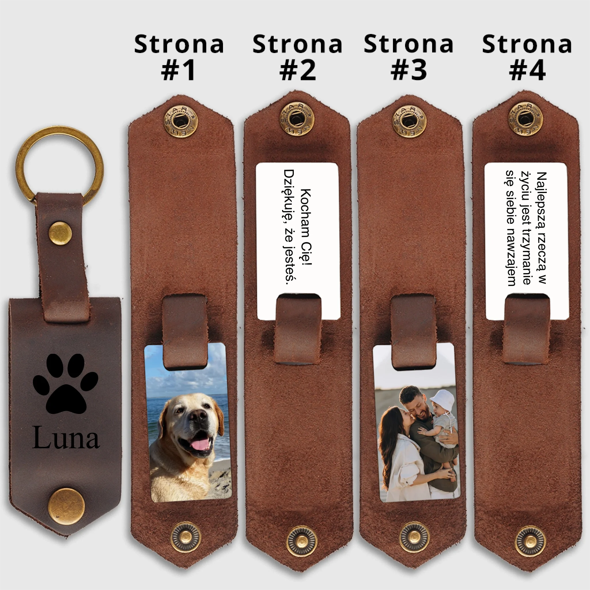 KEYCHAINS-2S-BROWN