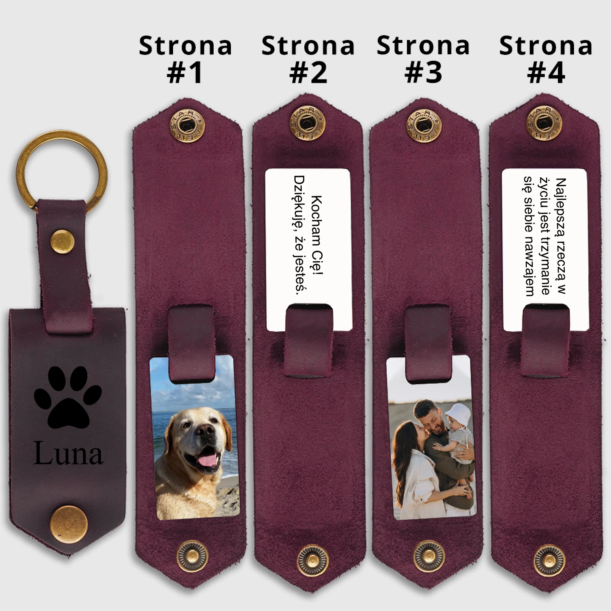 KEYCHAINS-2S-BROWN