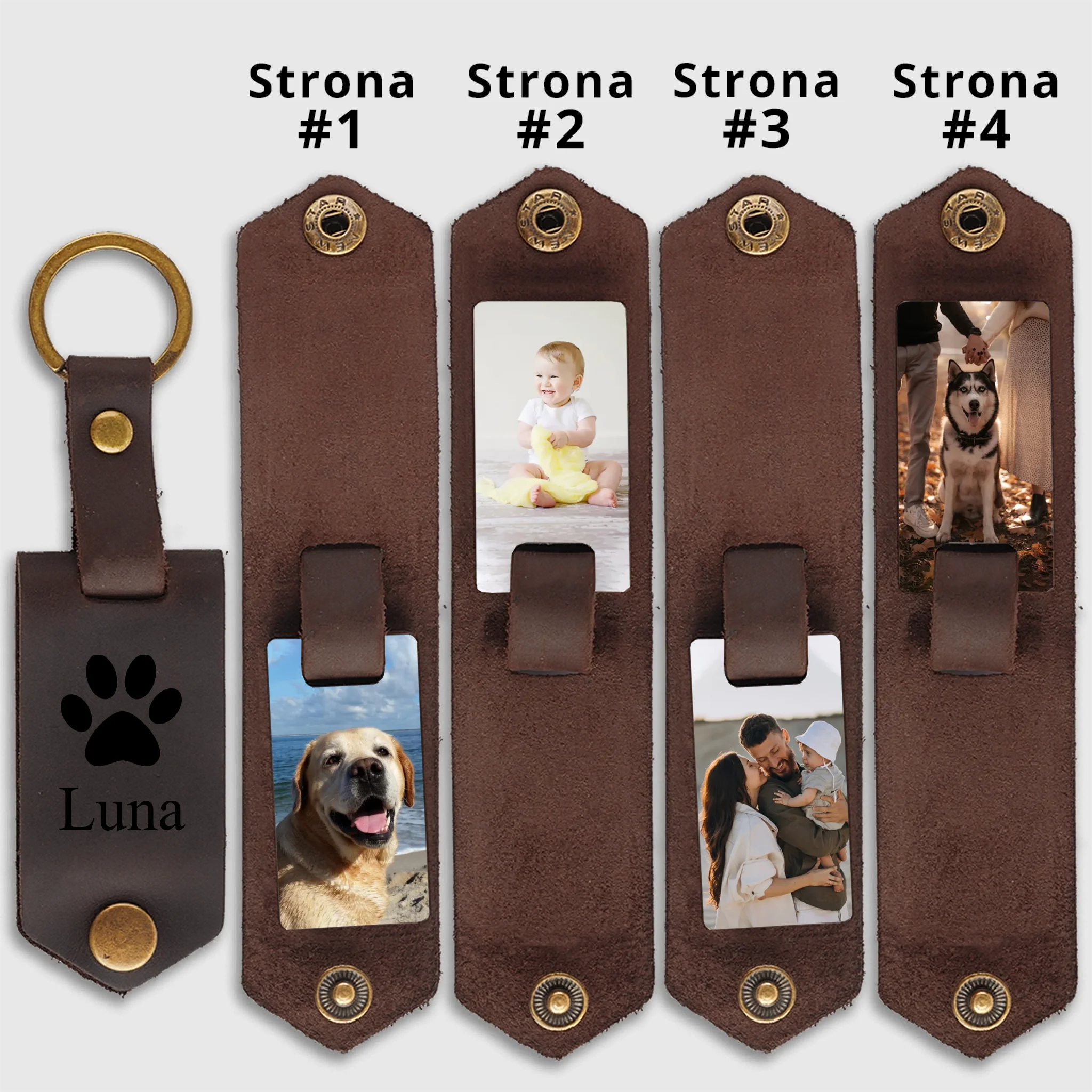 KEYCHAINS-2S-BROWN