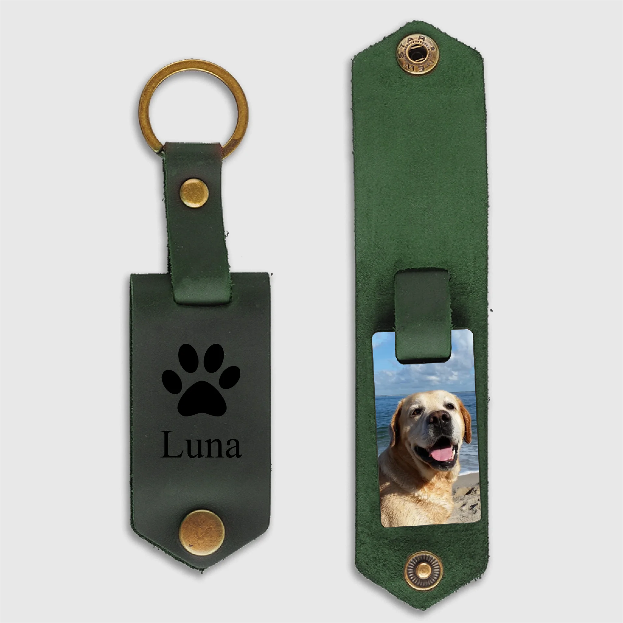 KEYCHAINS-2S-BROWN