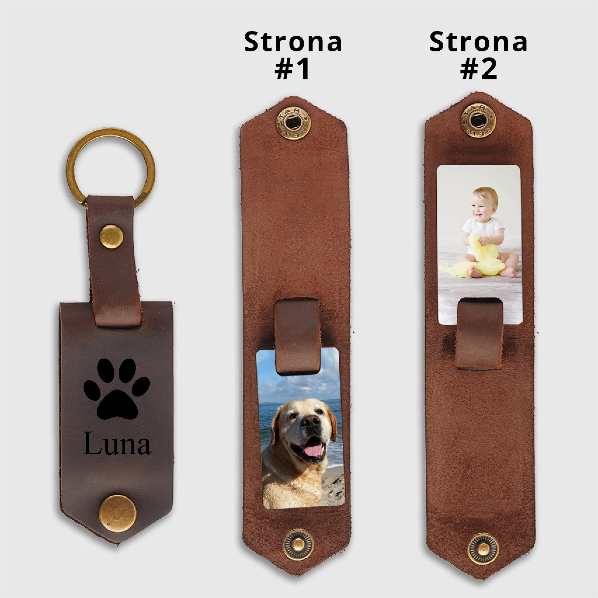 KEYCHAINS-2S-BROWN